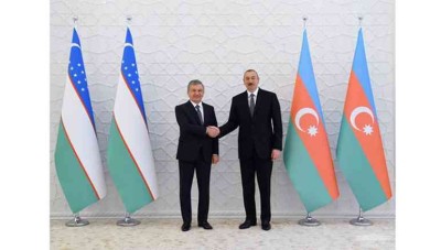 O‘zbekiston va Ozarbayjon Prezidentlarining uchrashuvi bo‘lib o‘tdi